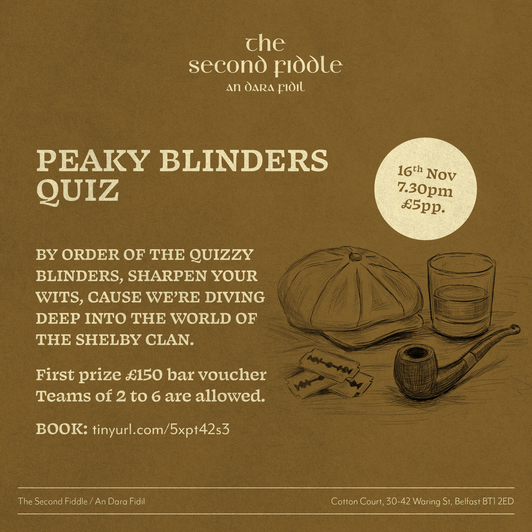 PEAKY BLINDERS QUIZ | 16th NOV