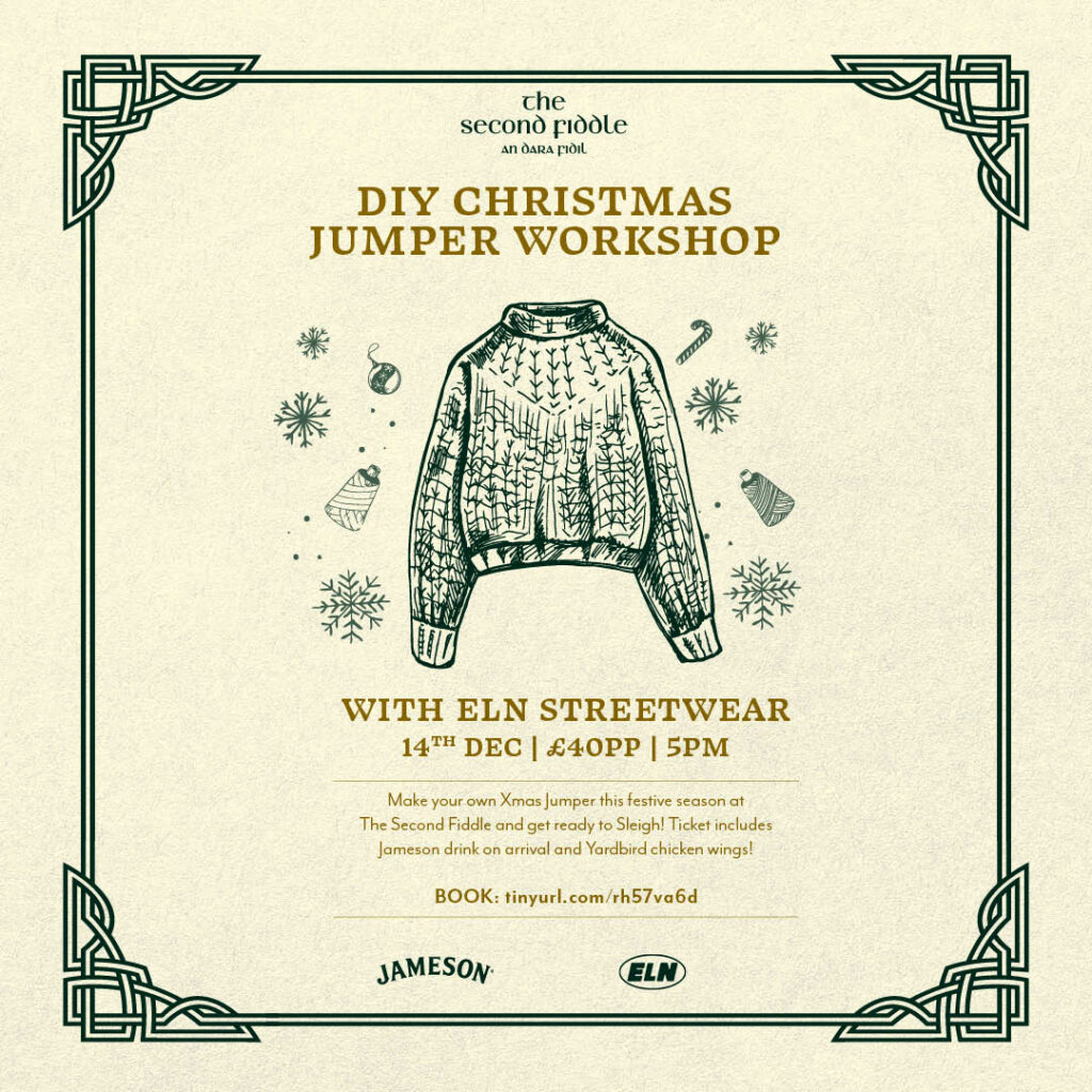 DIY CHRISTMAS JUMPER WORKSHOP